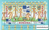 Známky Rumunsko 2002 Šachová olympiáda hárček MNH - Kliknutím na obrázok zatvorte -